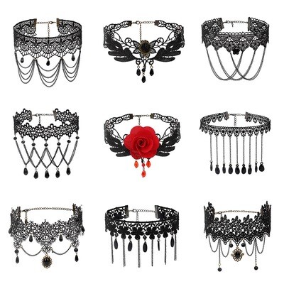 Gothic Lolita Choker Necklace