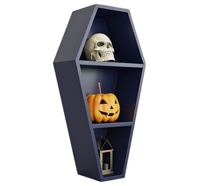 Halloween Coffin Shelf