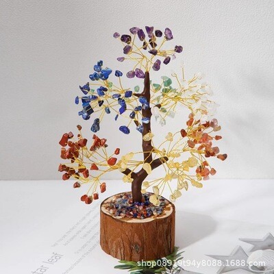 Simple Handmade Crystal Tree
