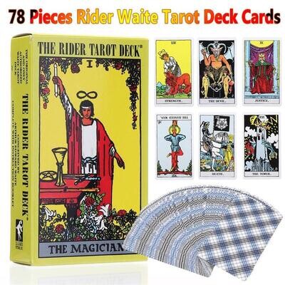 Exclusively For Tarot Cards 78PCS English Tarot Century-old Artist Version Board Game Card Poker