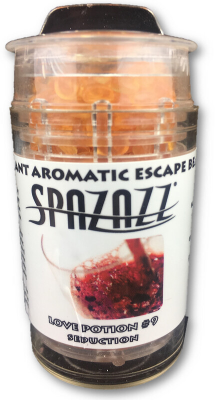 SPAZAZZ AROMATHERAPY BEADS LOVE POTION #9 "SEDUCTION