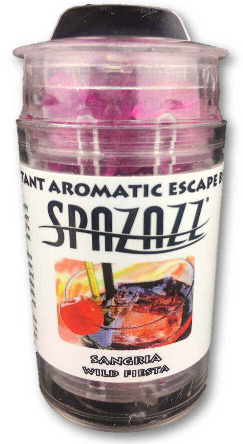 SPAZAZZ AROMATHERAPY BEADS SANGRIA "WILD FIESTA"