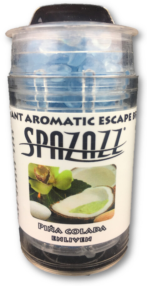 SPAZAZZ AROMATHERAPY BEADS PINA COLADA "ENLIVEN"