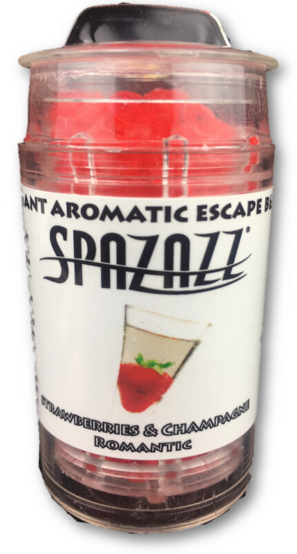 SPAZAZZ AROMATHERAPY BEADS "STRAWBERRIES & CHAMPAGN"