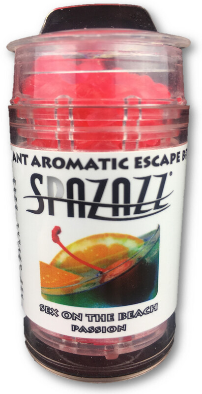 SPAZAZZ AROMATHERAPY BEADS SEX ON THE BEACH "PASSION"