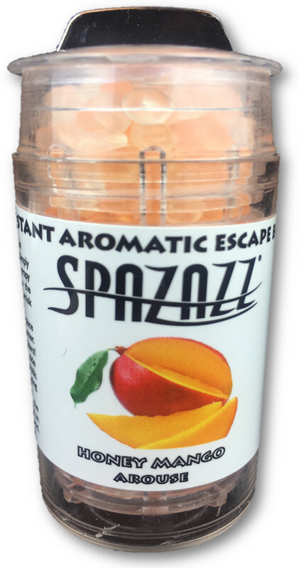 SPAZAZZ AROMATHERAPY BEADS HONEY MANGO "AROUSE"
