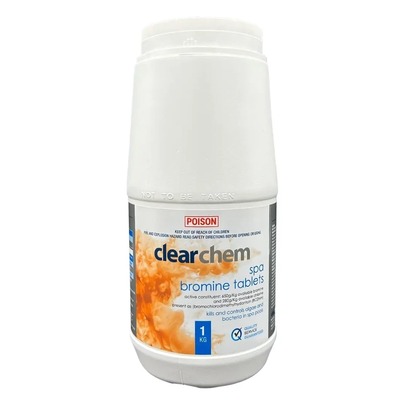 Clear Chem Bromine Tablets 1 KG