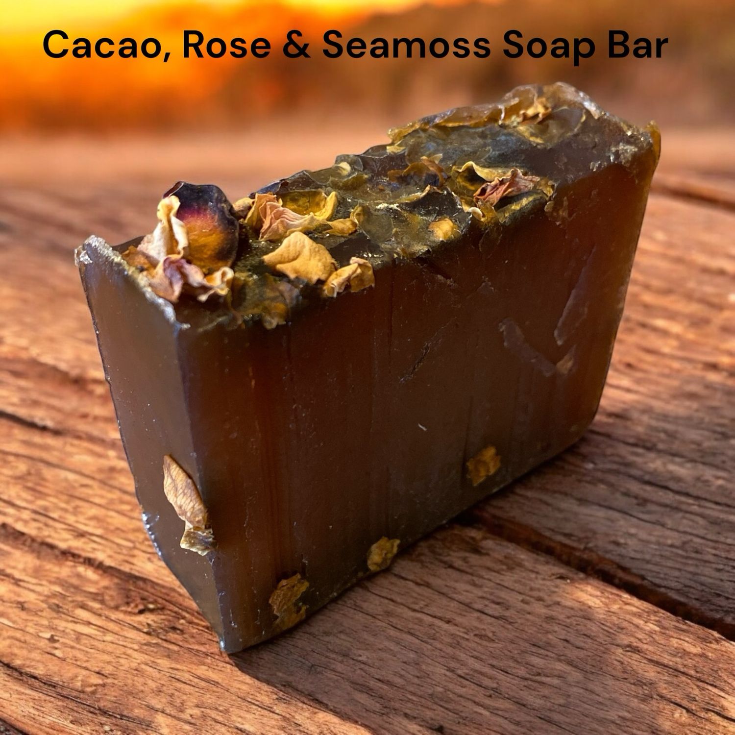 Cacao, Rose & Seamoss Soap bar