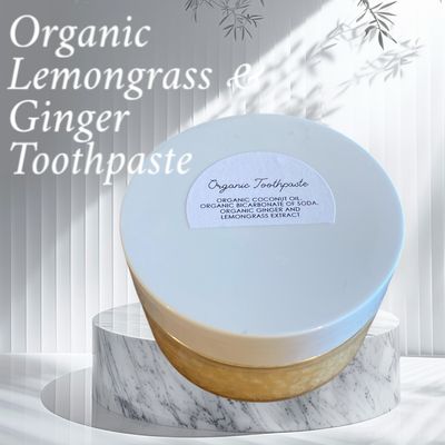 Organic lemongrass & Ginger Toothpaste