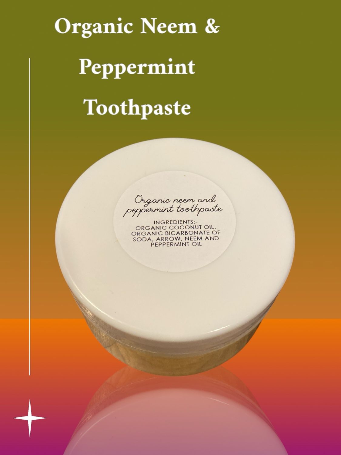 Organic Neem & Peppermint Toothpaste