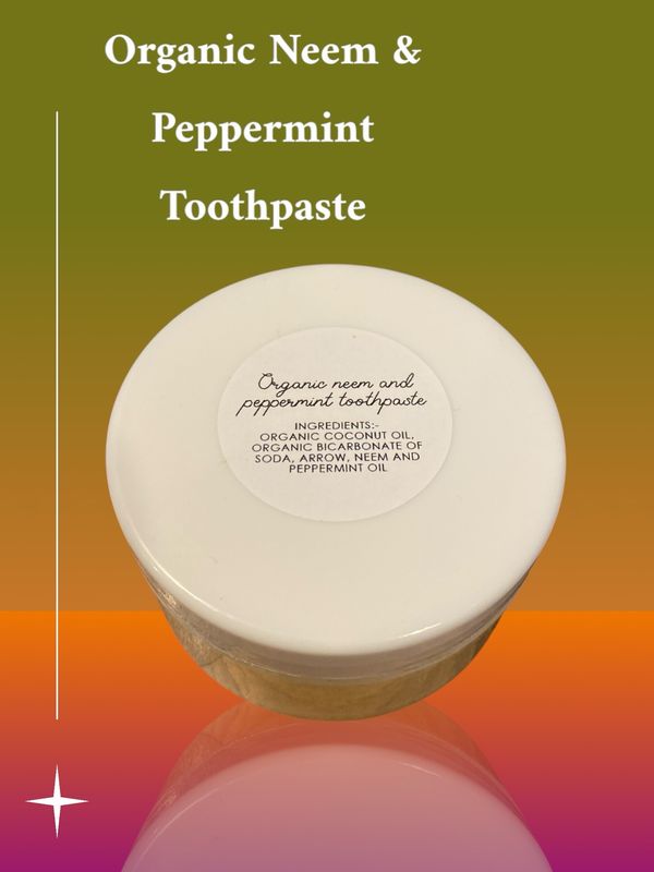 Organic Neem & Peppermint Toothpaste