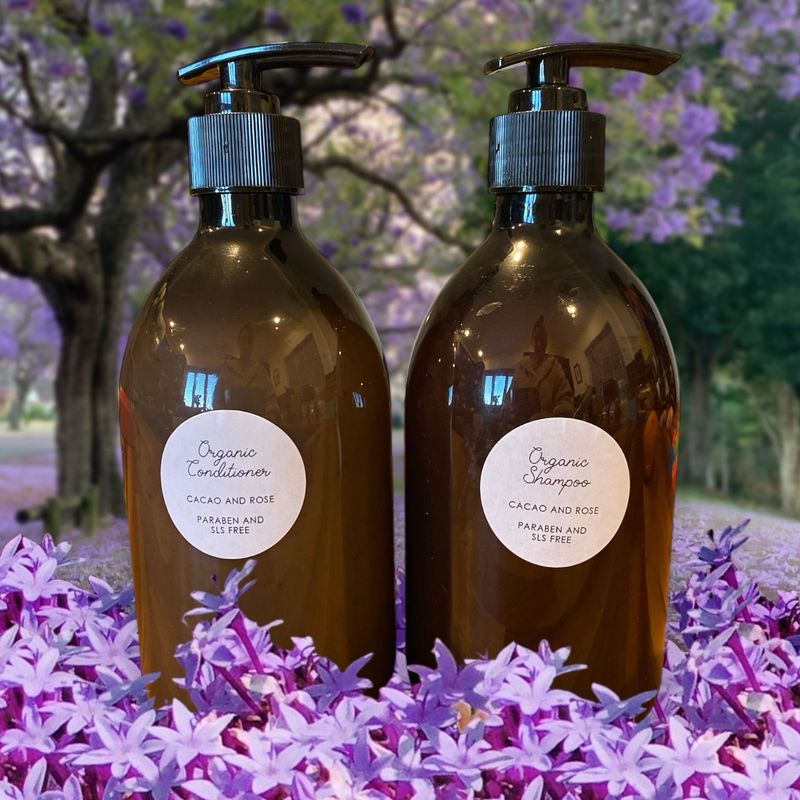 Rose & Cacao Shampoo And Conditioner Set 500ml