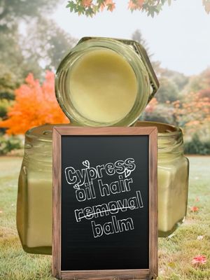 Cypress Oil Hair Removal Balm Cypress Oil Hair Removal Balm