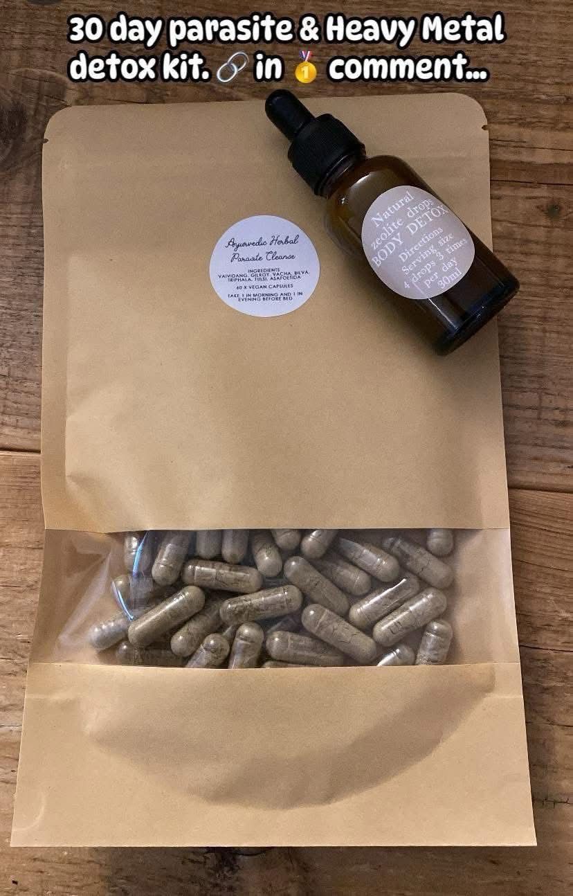 30 Day Parasite Kit With Binder