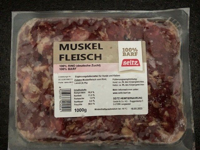 Muskelfleisch gewolft 1 KG Muskelfleisch gewolft 1 KG