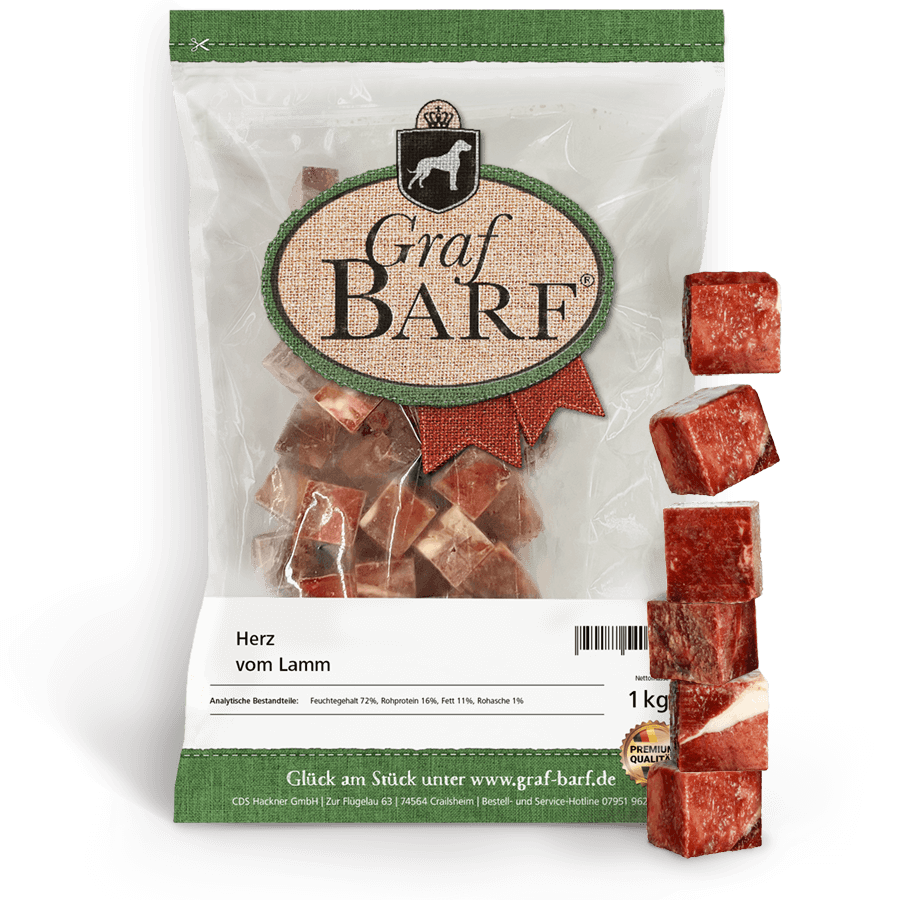 Lammhert gewürfelt GB 1kg