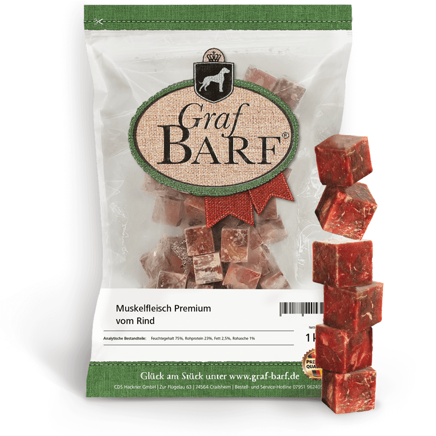 Muskelfleisch premium mager in Würfel GB 1kg