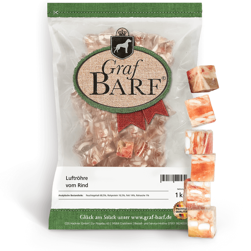 Luftröhre in Würfel GB 1kg