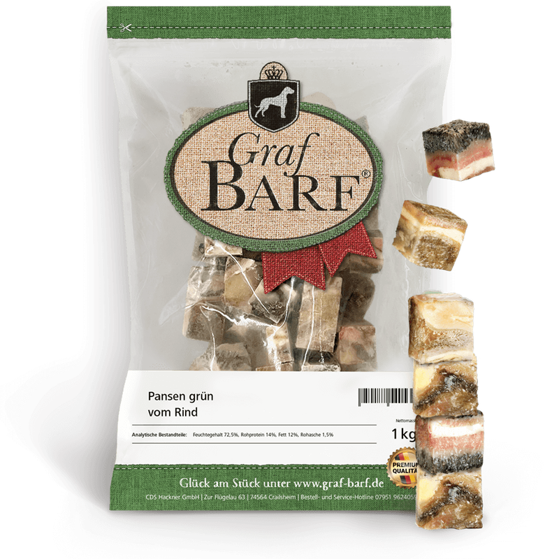 Rinder Pansen gewürfelt GB 1kg