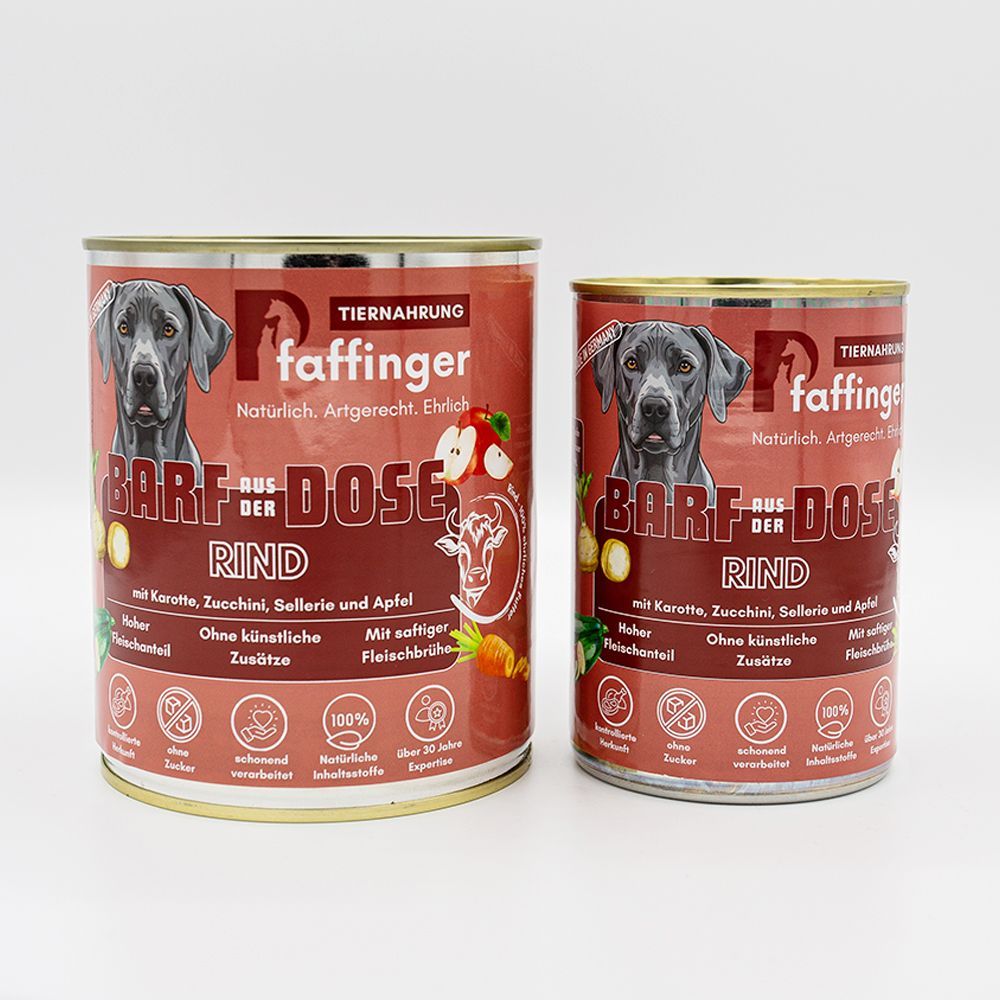 Rind mit Gemüse PF 800g