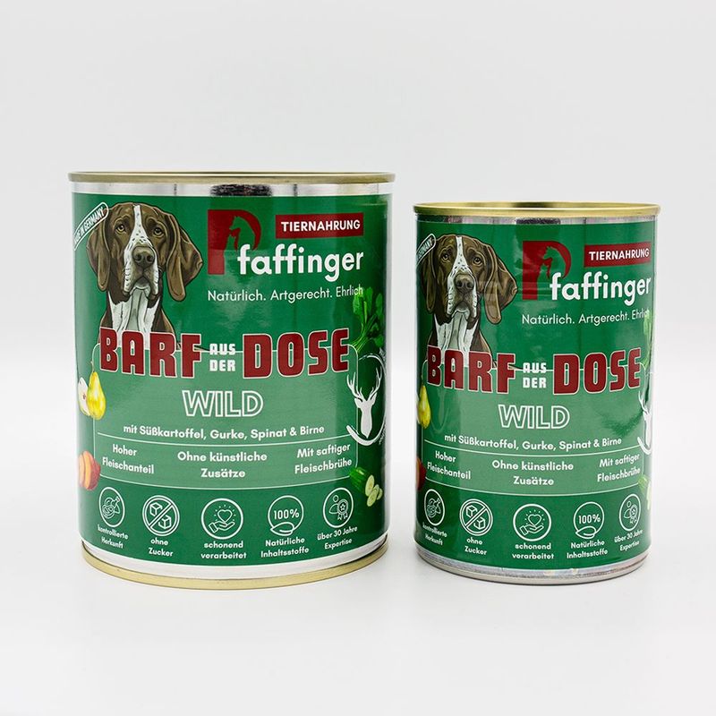 Wild mit Gemüse 800g