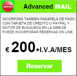 SOFTWARE RVG // Suscripcion ADVANCED MAIL . 12 Meses.