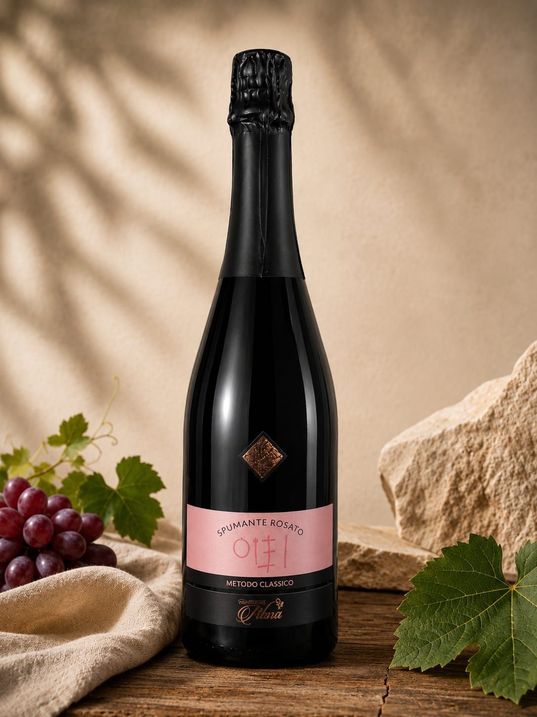 "OIEI" VINO SPUMANTE ROSATO DI QUALITA'