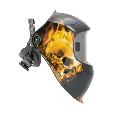 Metināšanas maska LCD 9-13 FIREMAN TRUE COLOR
