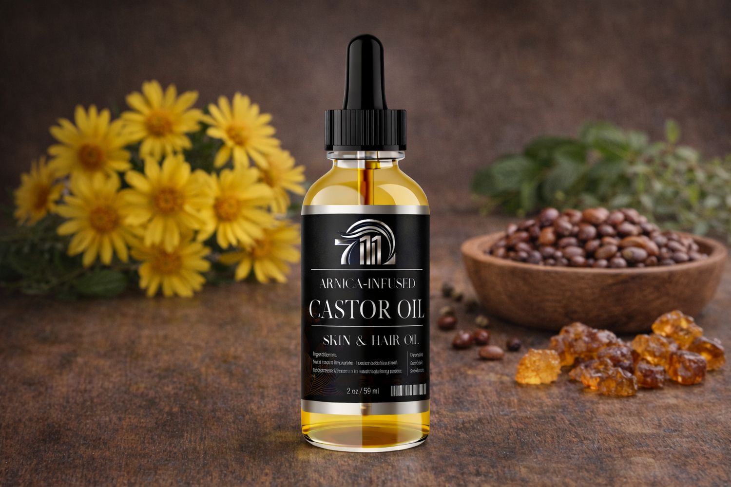 Arnica‑Infused Castor Oil Arnica‑Infused Castor Oil