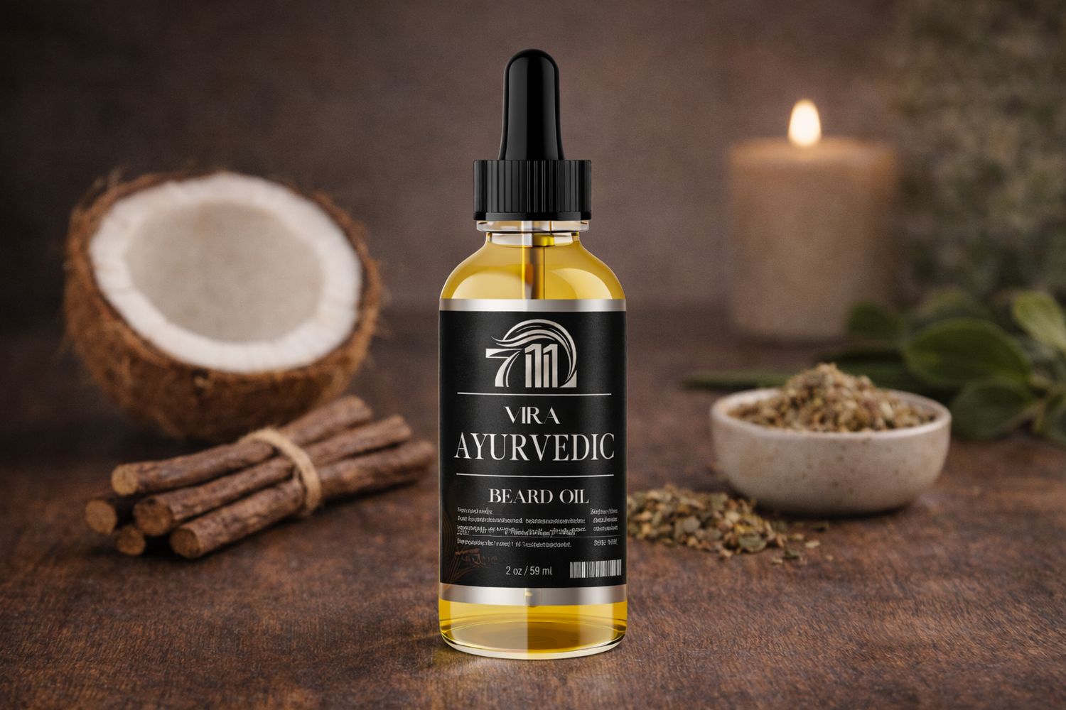 Vira Ayurvedic Beard Oil