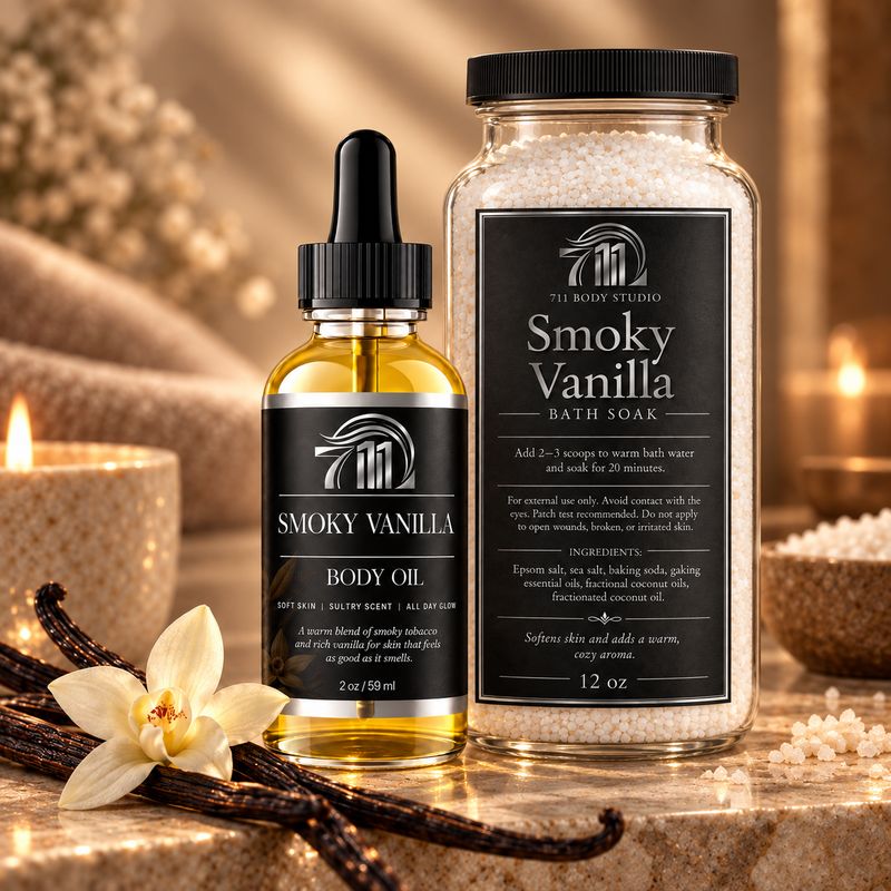 Smoky Vanilla Bath & Body Set