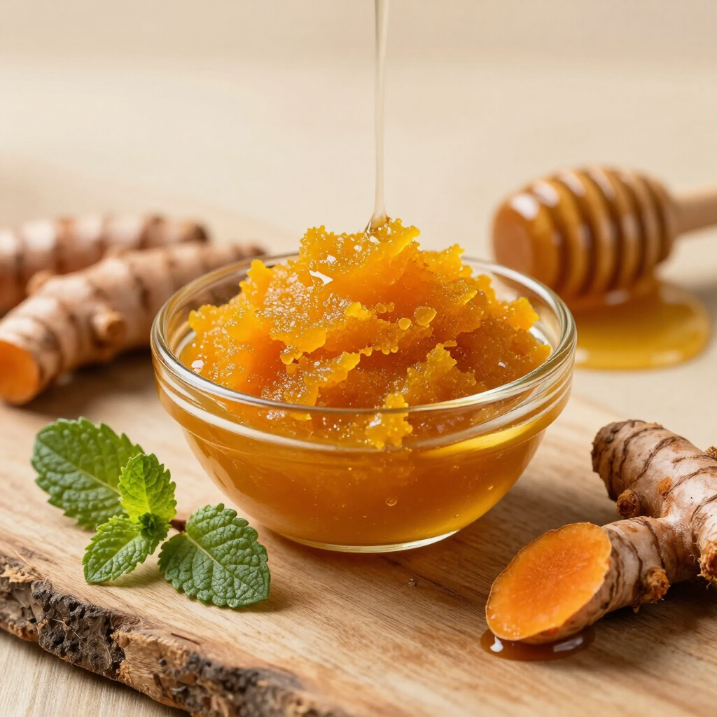 Honey Glow Turmeric Scrub