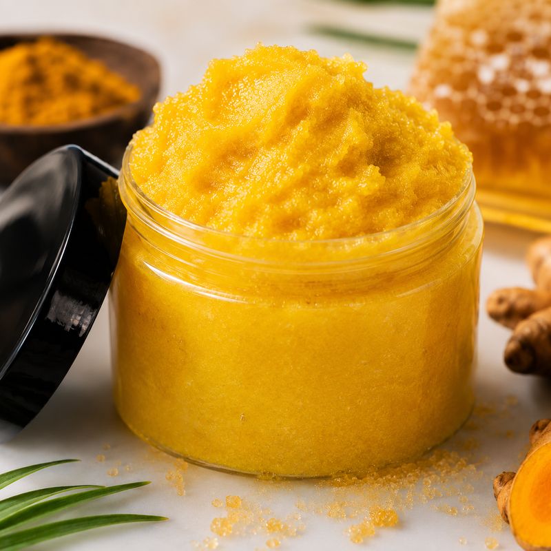Honey Glow Turmeric Scrub
