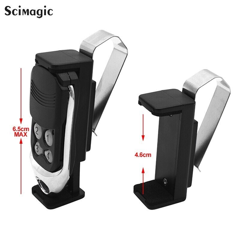 Zender houder met clip.