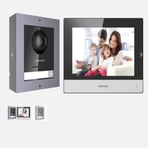 Videofoon kit HIKVISION Col 2-wire IP 1way