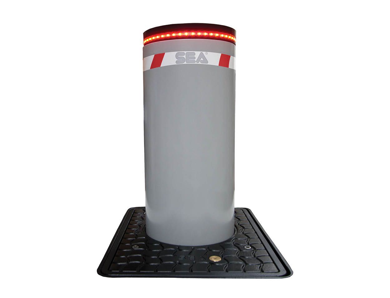 SUPER BLOCK 900 ELV FAST DRIEFASIG 230V** - IV hydraulische
 verkeerspaal met Led lichten, kabel 10m - met elektrisch ventiel