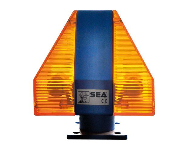 FLASH LED 24V gele overkapping met Led licht