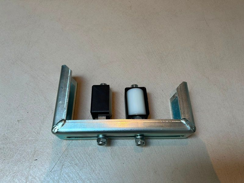 Bovenste loopwielen  set schuifpoort