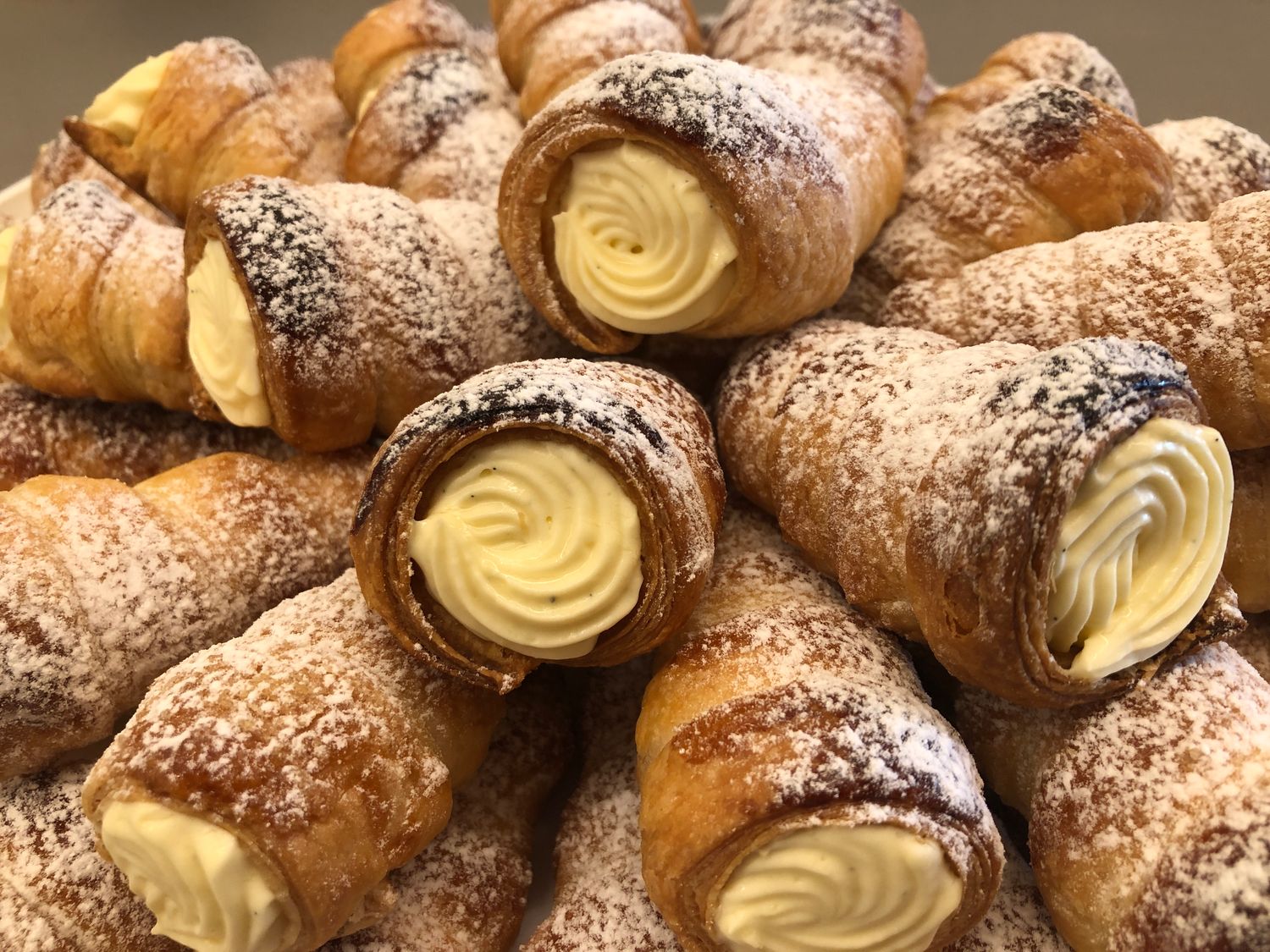 Vanille-Cornets