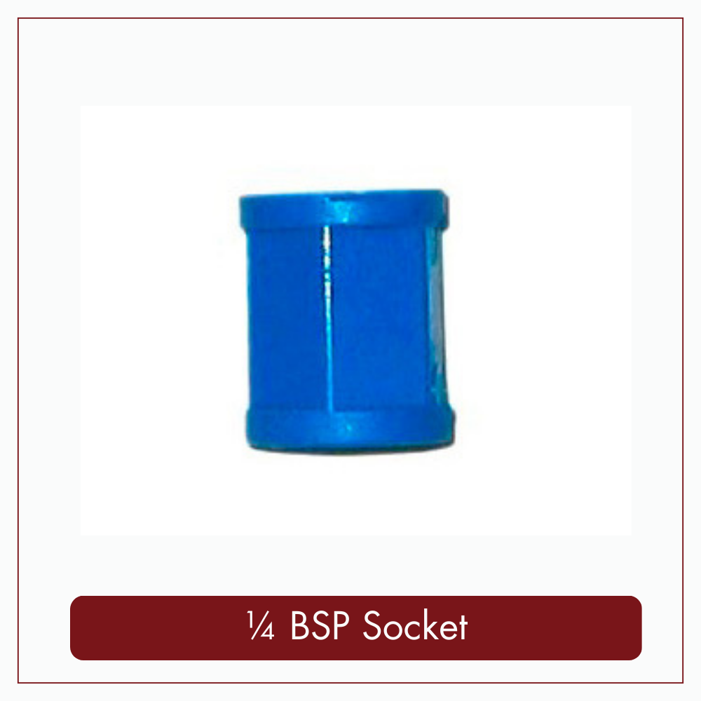¼&quot; BSP Socket