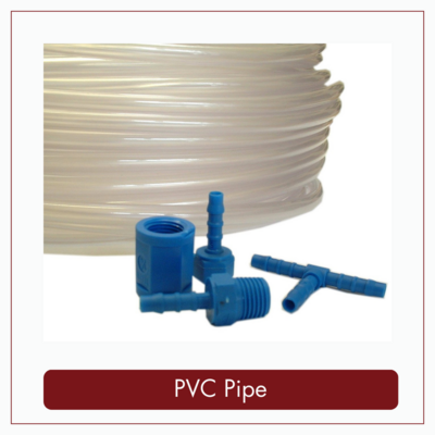 Clear PVC Tube - 3 1/6th per meter