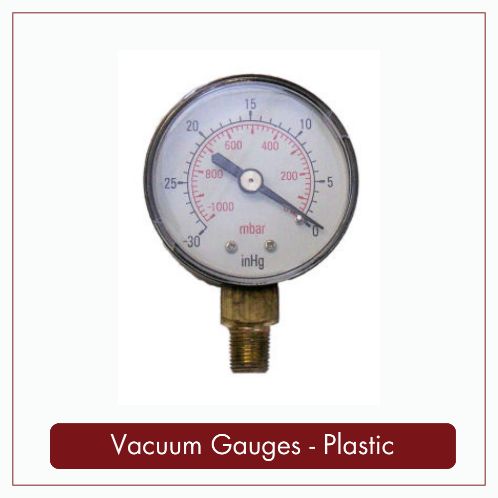 Vacuum Gauge Plastic