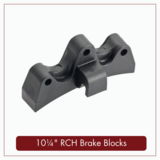 RCH Brake Blocks for 7¼&quot; - 10¼&quot; - 4 pack, RCH Brake Blocks: 10¼” Standard Scale RCH Brake Blocks - Pack of 4