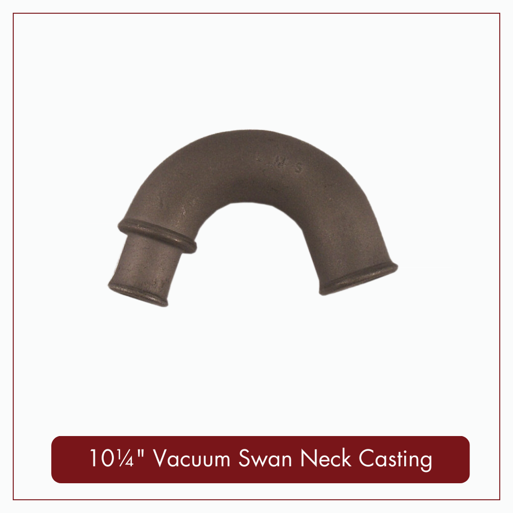 10¼&quot; Gauge Vacuum Swan Neck