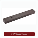 7¼&quot; Gauge Sleepers