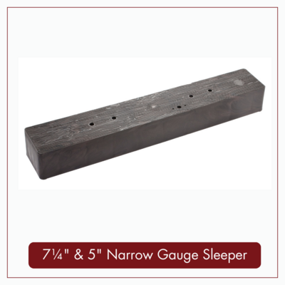 7¼&quot; Narrow Gauge Sleepers