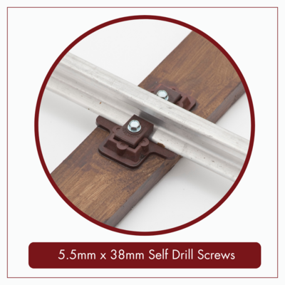 5.5 x 38mm Self Drilling Screws - Pk of 100
