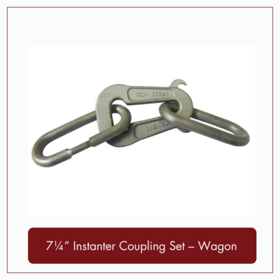 7¼&quot; Instanter Coupling Set - Wagon