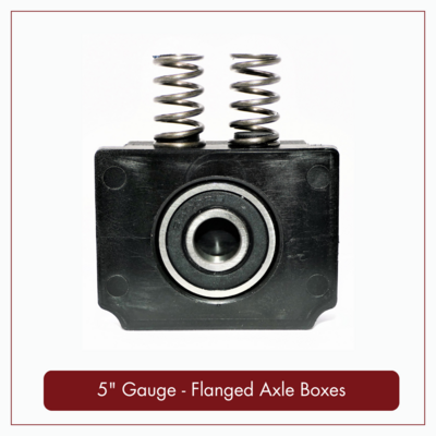 5" Gauge Flanged Axle Boxes