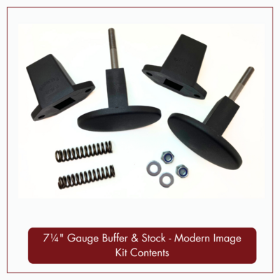 Modern Image - 7¼" Gauge Buffer &amp; Stock